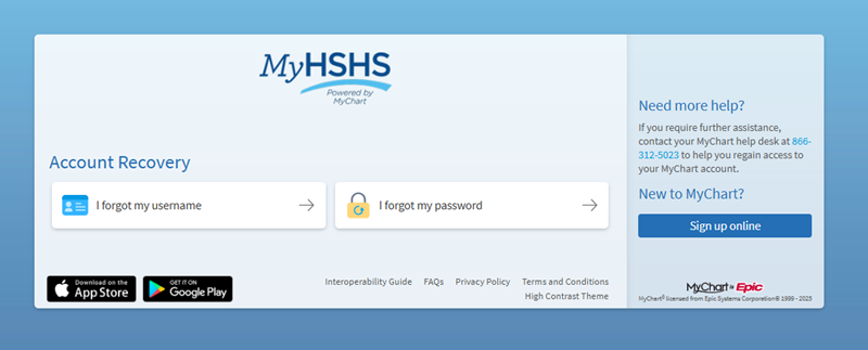 Myhshs Reset Password